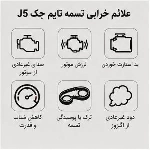 قیمت کیت تسمه تایم جک j5