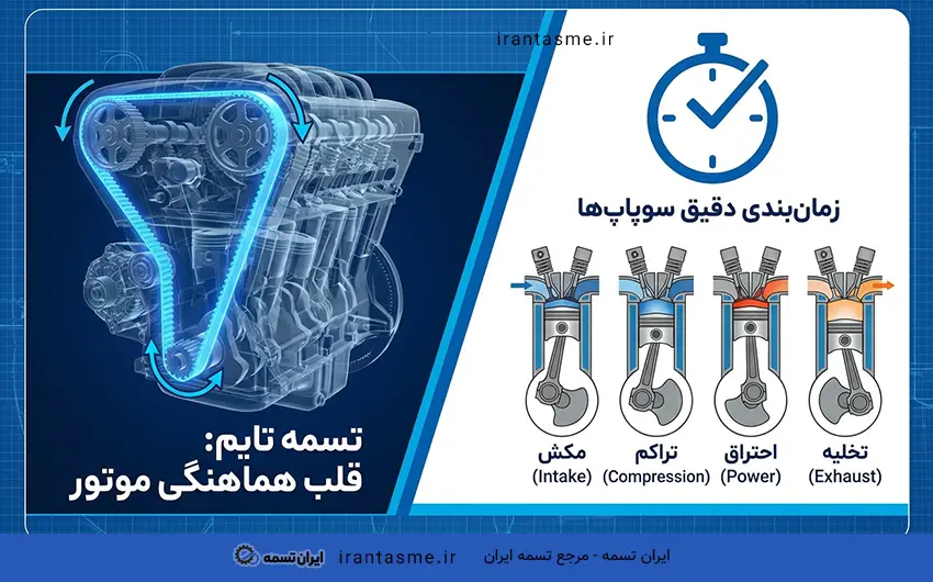 کاربرد تسمه تایم
