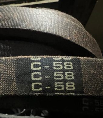 قیمت تسمه c58